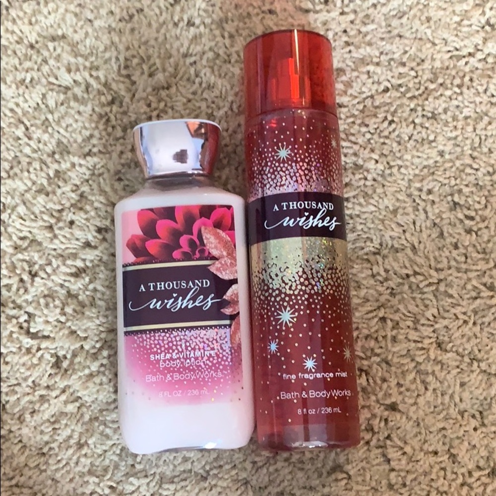 bath and body works lotion and body spray